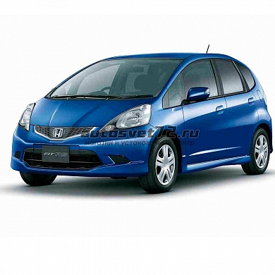 Стекло фары Honda Fit 2007-2014/ Jazz 2 2008-2010(левое)